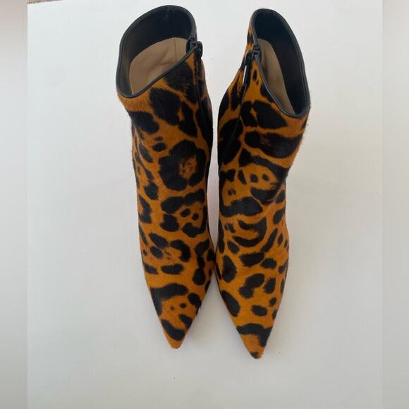 Christian Louboutin So Kate Booty 85 Leopard Heel Bootie EU 40.5 - Picture 5 of 13